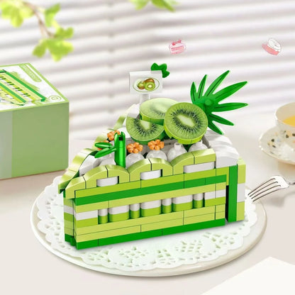 Creative DIY Birthday Cake Building Blocks Mini Assembly Bricks Educational Toy, For Boys Girls Kids Children, Birthday Party Gi