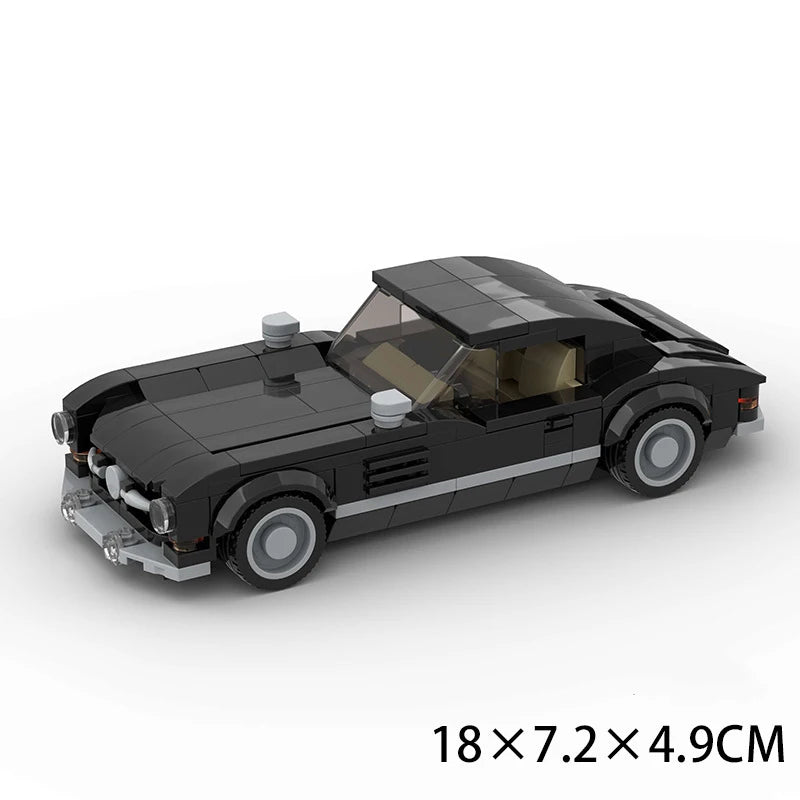 Creative Racing Series Building Blocks Toy Luxury Sports Car Model Building Set for Kids Educational Block Toy Birthday Gifts