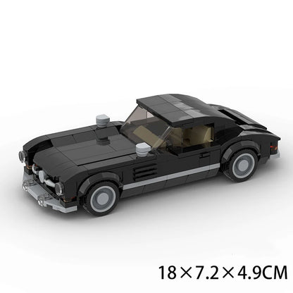 Creative Racing Series Building Blocks Toy Luxury Sports Car Model Building Set for Kids Educational Block Toy Birthday Gifts