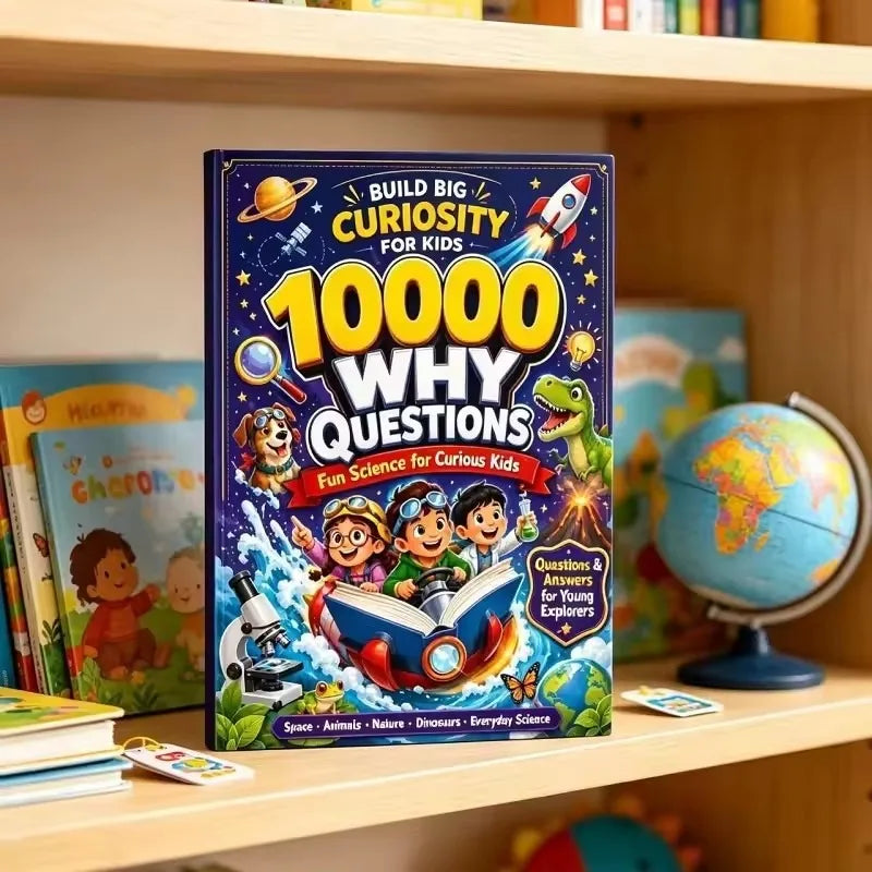 Children's Comic Book Set, Leadership Enlightenment, Emotional Intelligence and Social Training, 10000 Why Science Encyclopedias