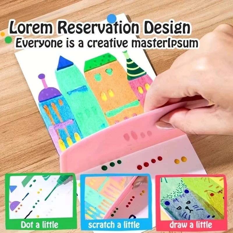 Magic Scratch Off Art for Kids: Rainbow Drawing Pads & DIY Craft Toys | Fun Family Activity to Develop Creativity