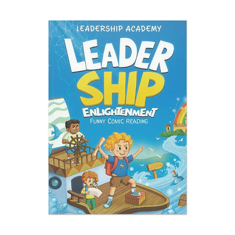 Fun Comic Stories Help Children Build Leadership and Emotional Intelligence, Great for Daily Reading and Kid's Birthday Presents