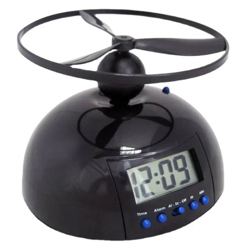 Digital Helicopter Flying Alarm Clock for Students, Bedrooms New Wakes Up Clock with Backlit Game Mode for Heavy Sleepers Kids
