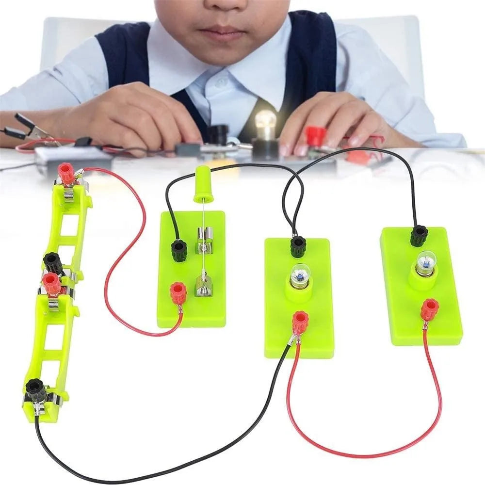 School Electric Circuit Montessori Learning Experiment Set DIY Science Toys