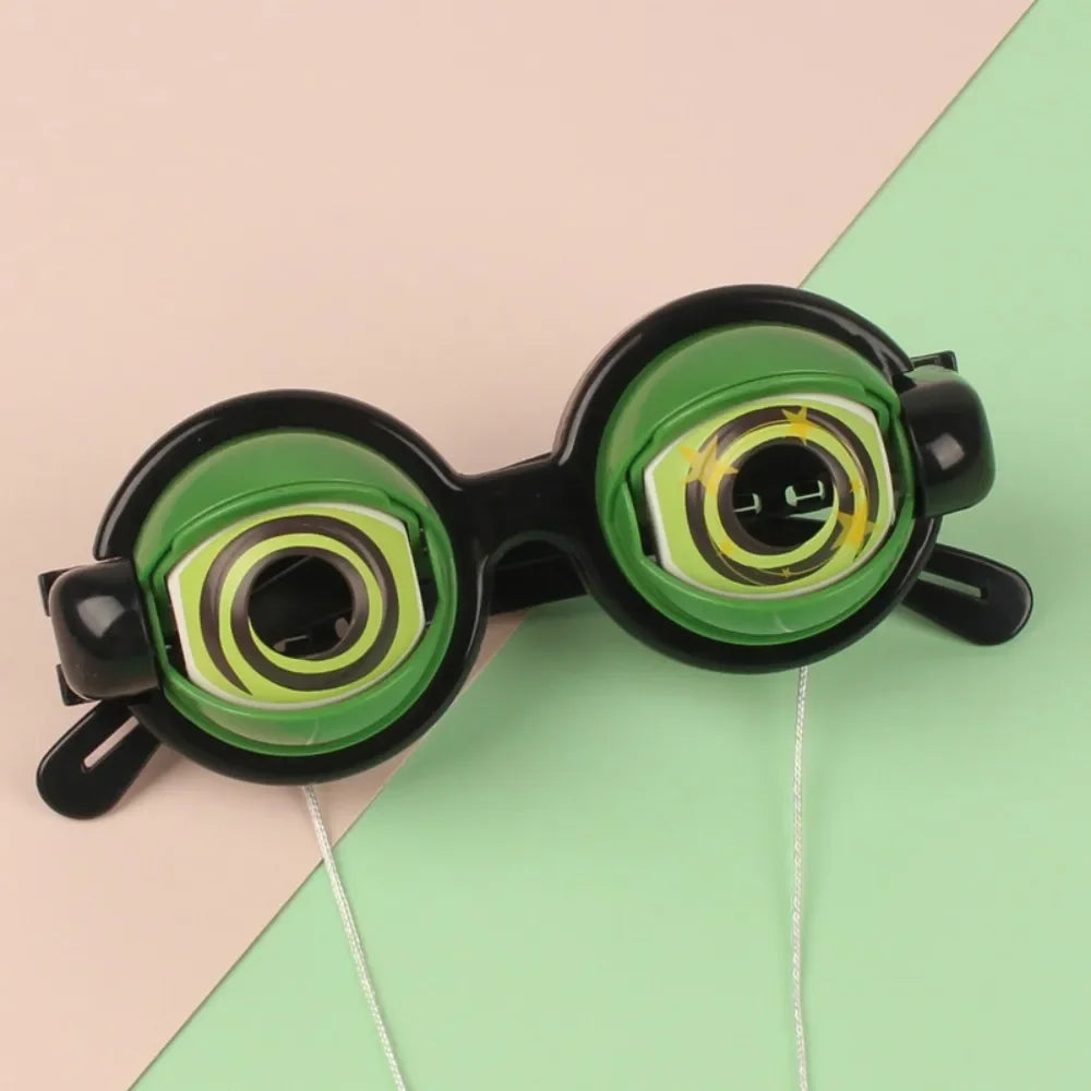 Creative Kids' Prank Toy Glasses - Funny Plastic Crazy Eyes, Great for Parties & Christmas/Birthday Gifts