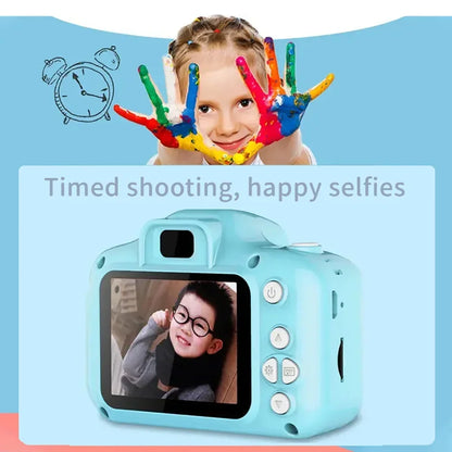 Mini Children Digital Camera for Kid Lovely X2 Can Take Pictures Video Small Camera Photography Children Birthday Gift Kids Toys