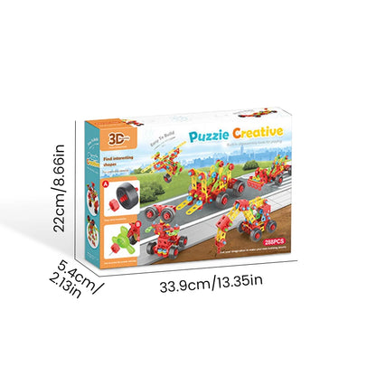 Children Toys Career Role Play Toys Toolbox Screw Electric Drill Building Block Disassembly Educational Toys Kids Work Tools Boy