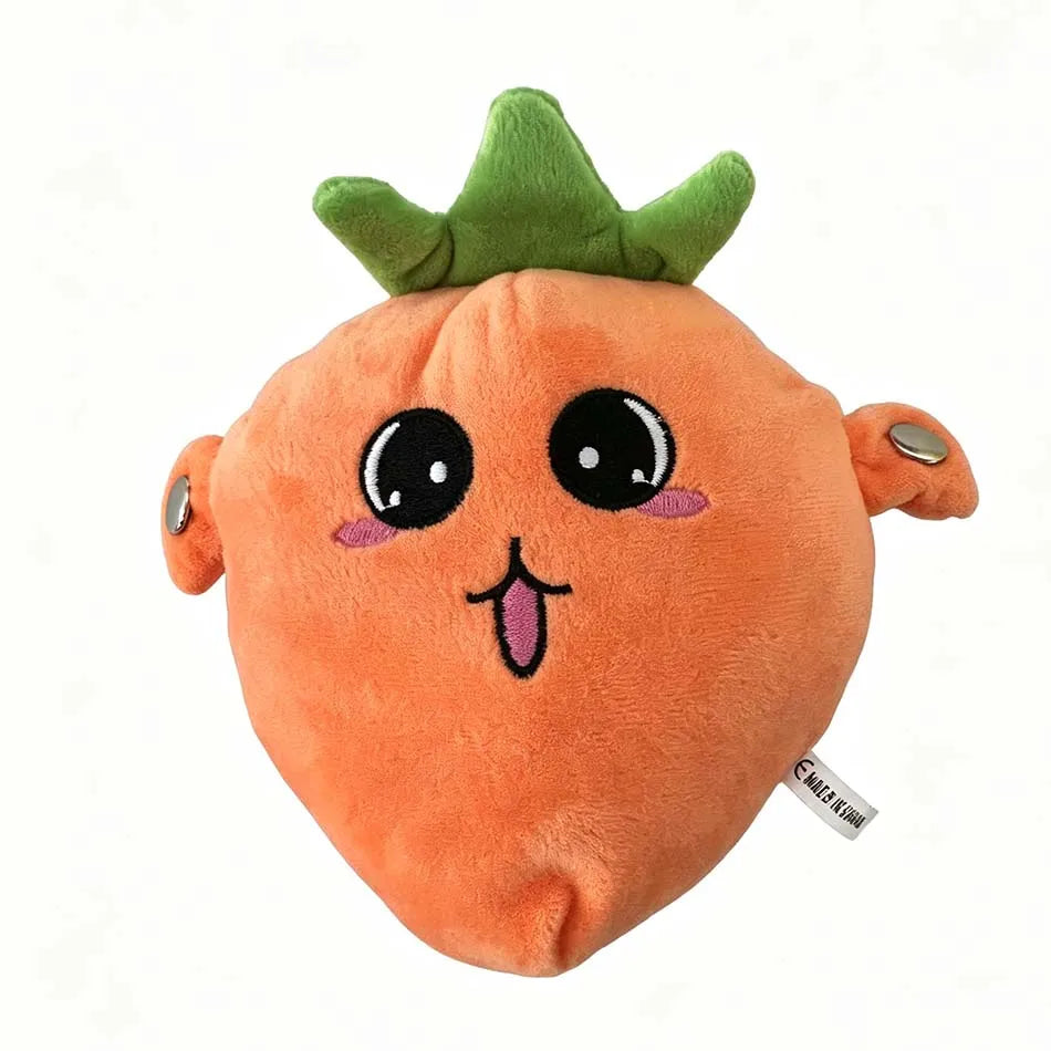 Kids Banana Fruit Induction Beat Toy Creative Music Dolls Kawaii Parent-child Toys Sensory Party Game Collectible Toy