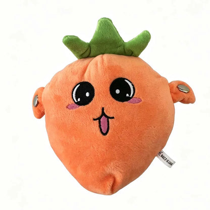 Kids Banana Fruit Induction Beat Toy Creative Music Dolls Kawaii Parent-child Toys Sensory Party Game Collectible Toy