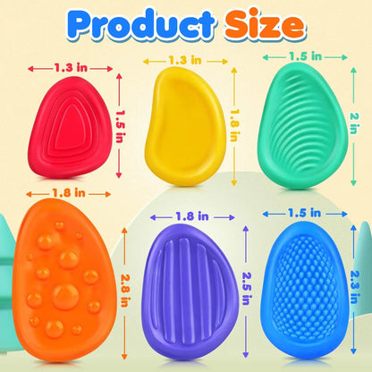 Silicone Sensory Strip Fidget Toys Kids Autism Decompression Calming Fidgeting Toy Adults Stress Desk Anxiety Relief Sensory Toy