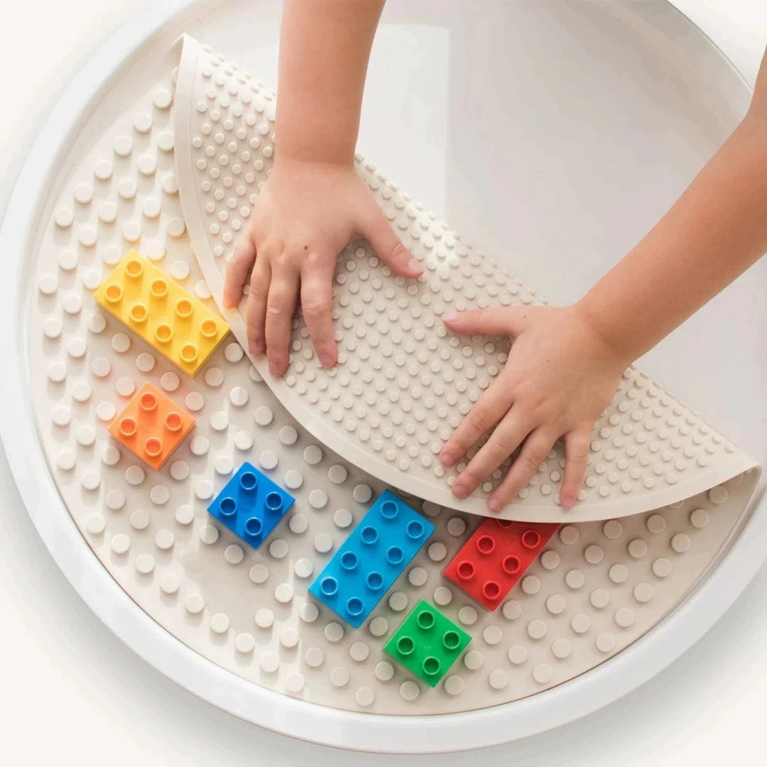 Sensory Bin Educational Nursery Partitioned Montessori Reggio Toy Storage ABS Educational Toys for Toddlers And Preschoolers