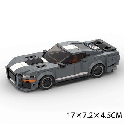 Creative Racing Series Building Blocks Toy Luxury Sports Car Model Building Set for Kids Educational Block Toy Birthday Gifts
