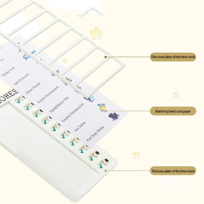 Daily Routine Chart For Kids Reusable Time Management Board Visual Schedule Board Daily Chore Checklist Board 12x20cm