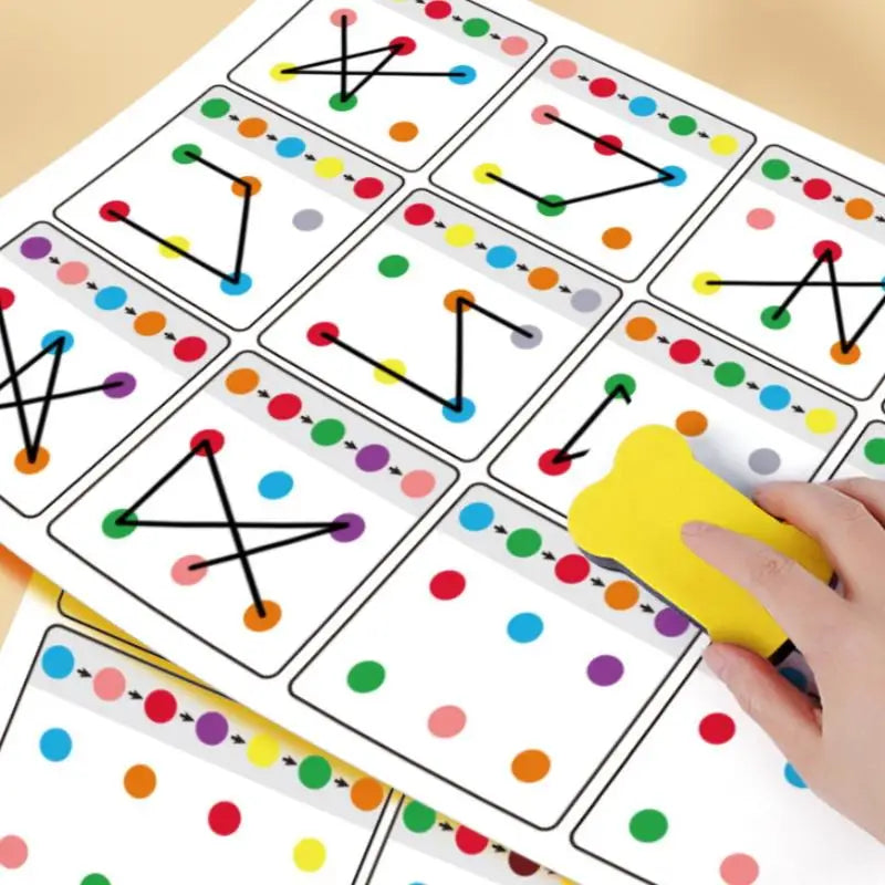 Cognitive Development Toy Set: Kids' Attention and Memory Training Cards