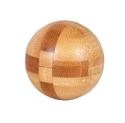 New Design IQ Brain Teaser Kong Ming Lock 3D Wooden Interlocking Burr Puzzles Game Toy Bamboo Small Size For Adults Kids