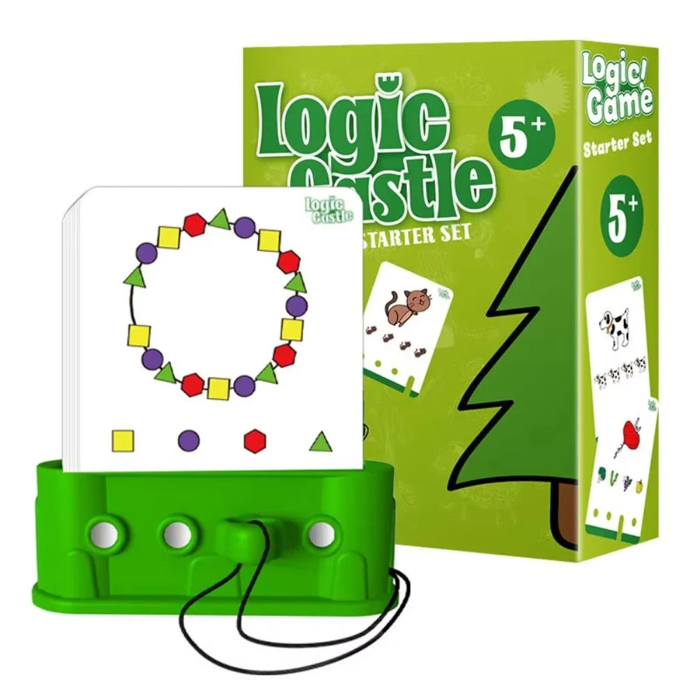 Montessori Kids Logic Key Puzzle Game Matching Game Early Educational Logic Key Thinking Training Intellectual 3D
