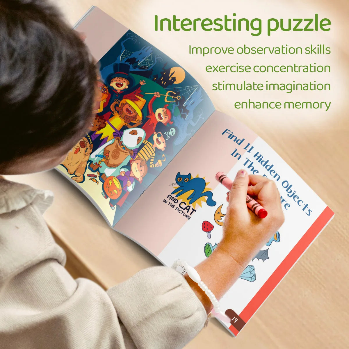 5PCS The Attention Adventure Books for Kids – Fun Games & Exercises to Strengthen Focus and Concentration Skills