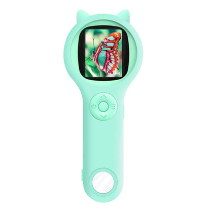 Kids Digital Microscope 500X Portable USB Charging with Photo Video Function Silicone Case Educational Science Toy for Children