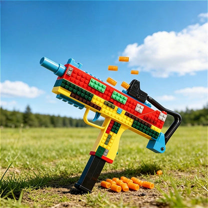 Creative Building Block Toy Set, Hands-On Assembly Model for Indoor & Outdoor Play