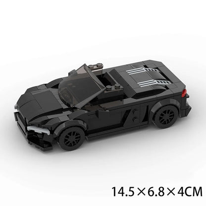 Creative Racing Series Building Blocks Toy Luxury Sports Car Model Building Set for Kids Educational Block Toy Birthday Gifts