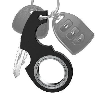 Creative Keychain Fidget Spinner Stress Relief Toys For Anxiety Autism ADHD EDC Cool Stuff For Teens Adults Kids Great Gifts