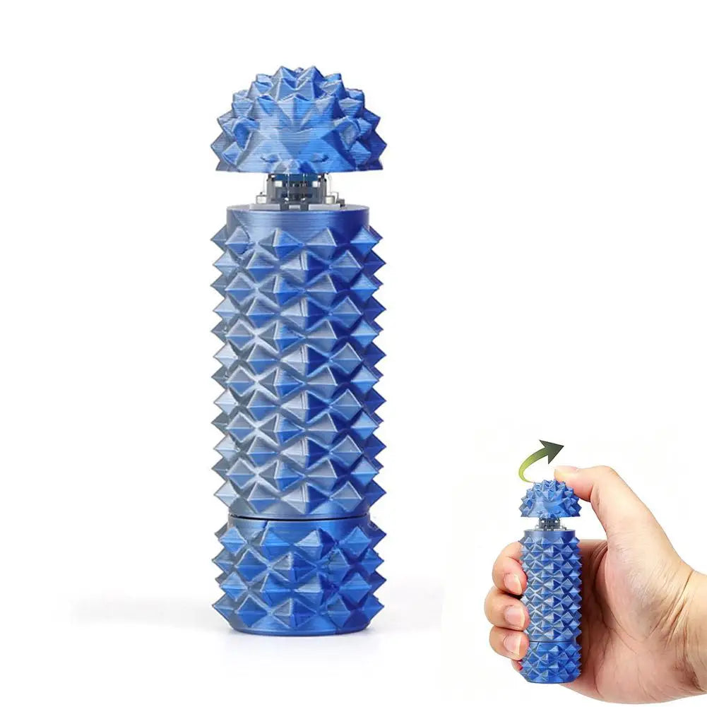 3D Printed Pain Stim Fidget Toys Rotating Spiky Grippie Sensory Input Anxiety Autism Office Travel Novelty Toy Spike Roller