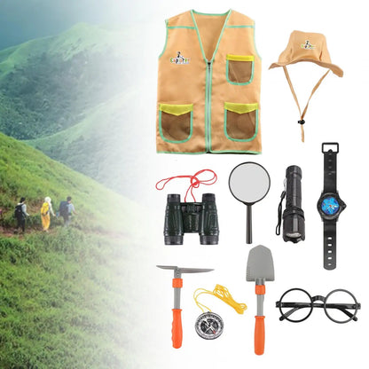 Outdoor Adventure Kits, Kids Dress up, Kids Explorer Costume Set for Boys and Girls, Kids Adventure Kits