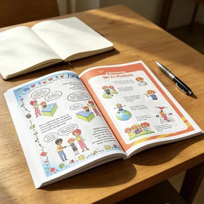 Leadership Enlightenment Funny Comic Reading Book for Kids Leadership Academy Educational Storybook for Children.689.