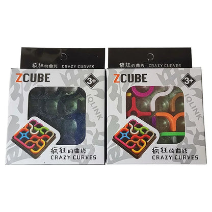 Creative 3D Intelligence Puzzle Crazy Curve Sudoku Puzzle Games Geometric Line Matrix Puzzle Toys For Children Learning Toy Gift