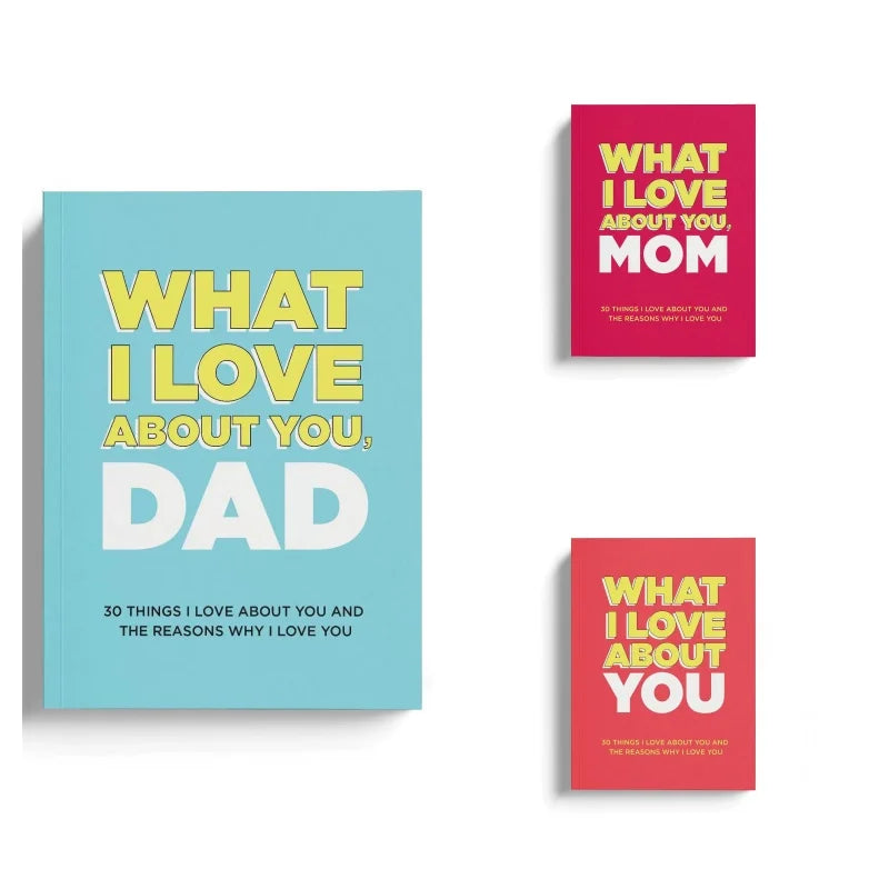Parent-child emotional exchange Father's Mother's Day sincere questions, Dad, Mom, you, friends, 30 reasons why I love you.