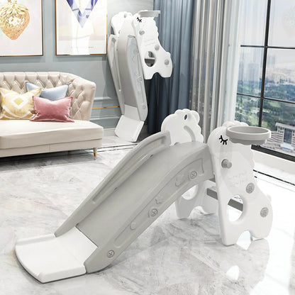 Children Climber Play Slide Kids Indoor Sliding Slide Freestanding Folding 2 Stairs Stable Base Climber Play Slide for Toddlers