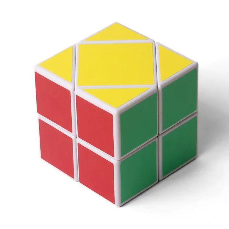 Domino Skewb Speed Cubes 2x2x2 Sensory Quiet Fidget Toys for Autism ADHD Anxiety Kids Teens Boys Girls Educational Gifts