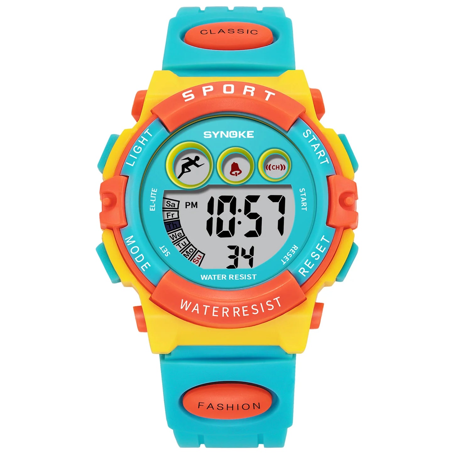 Digital Watch for Kids, Waterproof LED Lights Luminous Watches, Children Wristwatch Boys Students Electronic Wrist Watch
