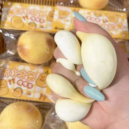 Creativity Funny Simulation Potato Kneading Toy Slow Rebound Ins Small Fresh Pinch Children Decompression Toys Hand Relax Gifts