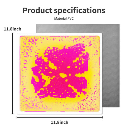 Sensory Play Liquid Mat for Kids - Visual And Tactile Stimulation Educational Fun Mat
