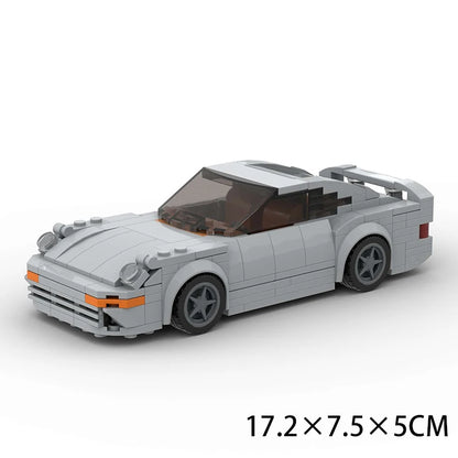 Creative Racing Series Building Blocks Toy Luxury Sports Car Model Building Set for Kids Educational Block Toy Birthday Gifts