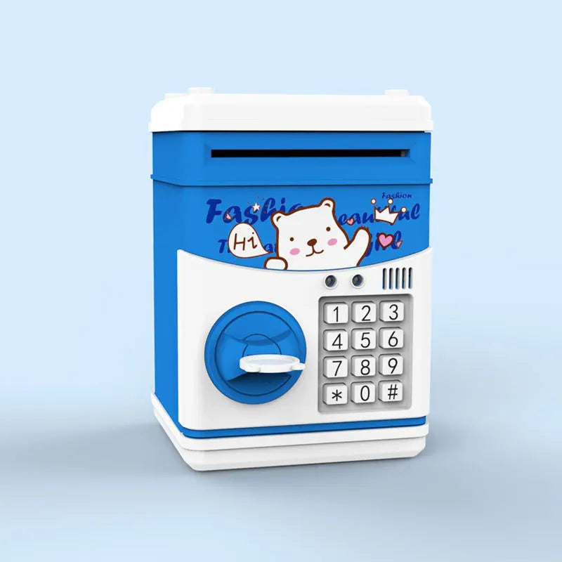 Creative Story Machine Multifunction Piggy Bank Unbreakable Kids Children Money Coin Saving Jar Storage Box Birthday Gifts Toys