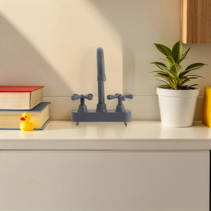 Play Kitchen Faucet Replacement - Realistic Pretend Sink Tap for Kids - Encourages Role Play Creativity Life Skills Learning
