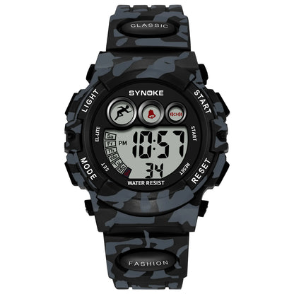 Digital Watch for Kids, Waterproof LED Lights Luminous Watches, Children Wristwatch Boys Students Electronic Wrist Watch