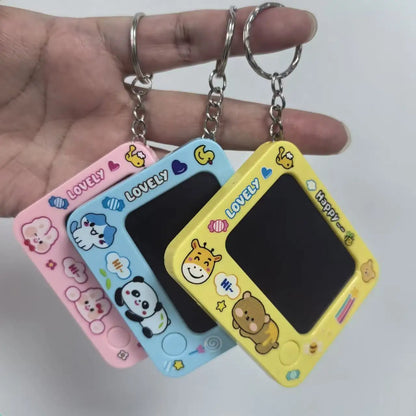 Creative Mini Magnetic Drawing Boards with Keychain Erasable Doodle&Sketch Pads DIY Painting for Kids Ages 3-6 Birthday Gifts