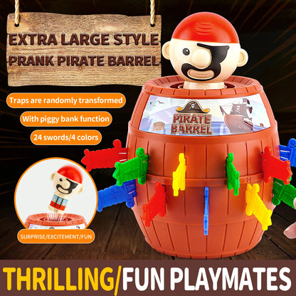 Pirate Bucket Desktop Trick And Arrow Bucket Toy Creative Parent Child Interactive Game For Children Aged 3 And Over