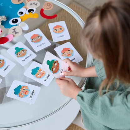 Montessori Social Emotional  Boards Sensory Toys  for Kids & Toddlers, Emotional Learning Activities for Boys  & Girls