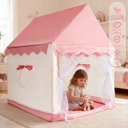 Kids Play Tent Foldable Pop Up Playhouse Indoor Outdoor Portable Children Game House Toy for Boys Girls Birthday Gift