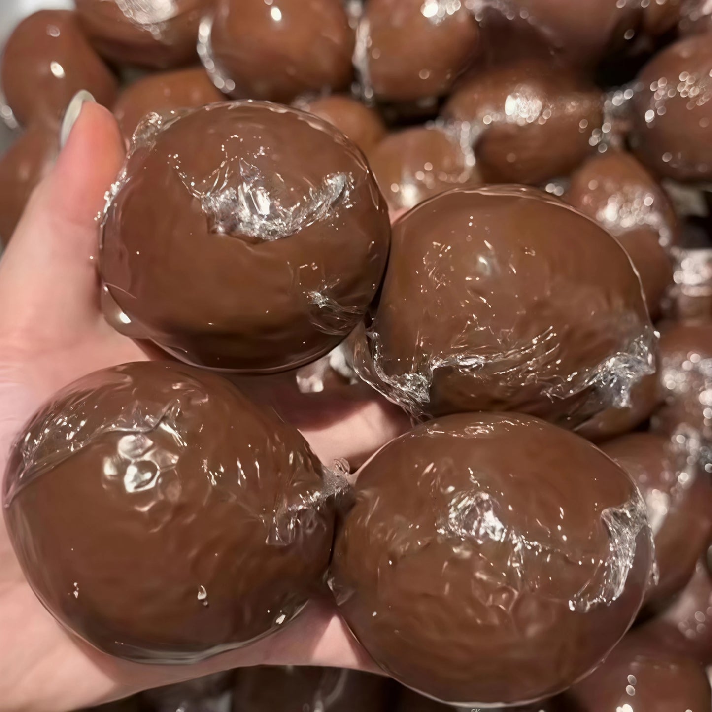 Creative Choco Pie Squishy Stress Ball Toys Soft Building Block Filling Squeeze Fidget Toy Adults ASMR Sensory Anti Stress Toys