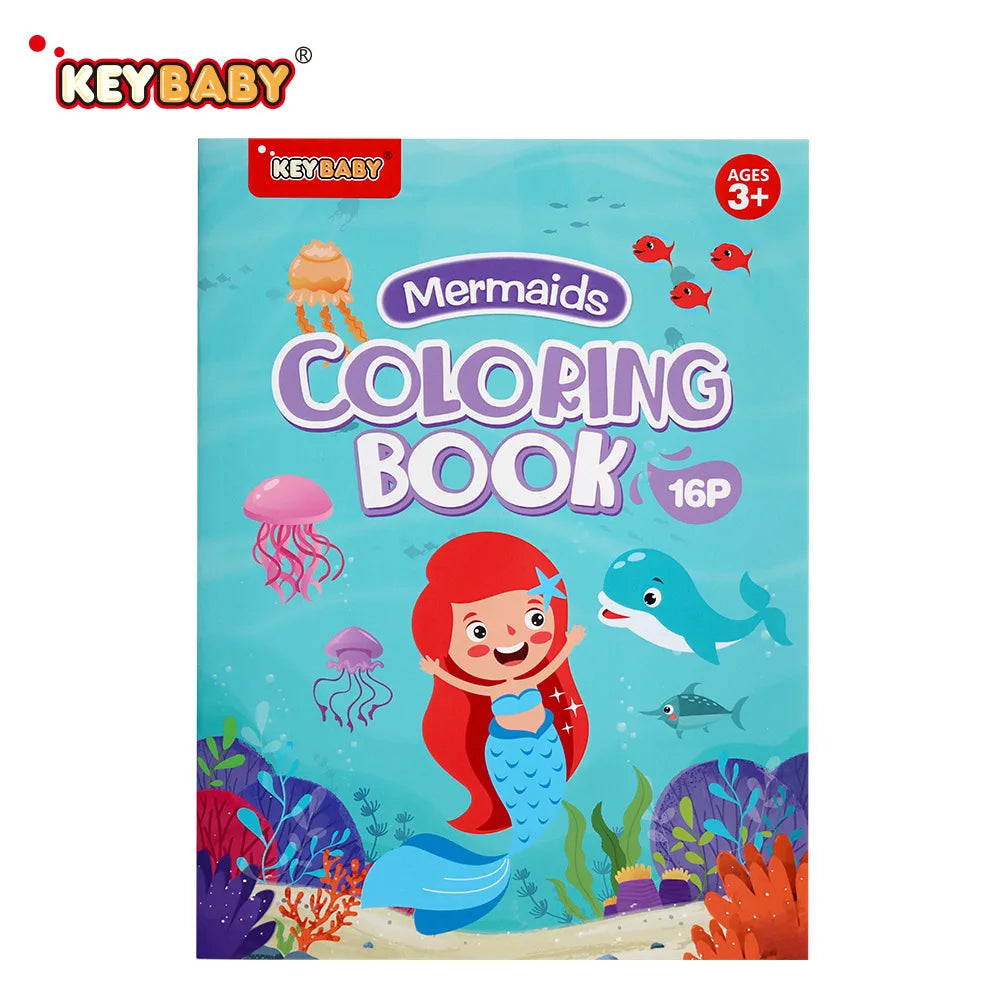 Children's Drawing and Coloring Book Give Baby Free Creative Space Play Imagination Puzzle Book Children's Montessori Toys Gift