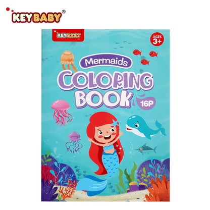Children's Drawing and Coloring Book Give Baby Free Creative Space Play Imagination Puzzle Book Children's Montessori Toys Gift