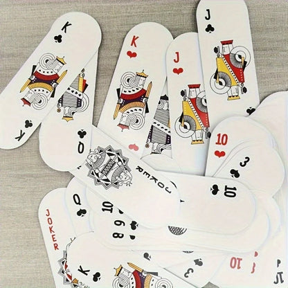 A Creative Long Card Game-Easy To Grip Design Paper Material Multiple Colors Suitable for Family Gatherings and Party Games