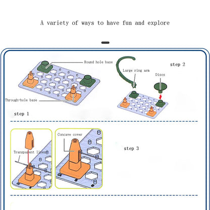 STEM Science Kits for Kids DIY Assembly Circuit Toy Space Gyro Tecnología Physic Science Experiments Kits Learning Toys