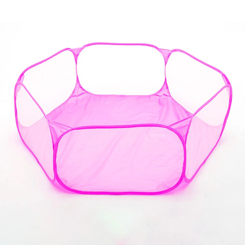1.2M Ball Pit Ball Pool Foldable Portable Play Pit For Children Kids Boys Girl Game House Indoor Outdoor Six Sided Net Game Tent