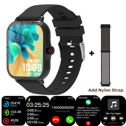 Smart Watch Kids 1.83''HD Screen Multi-mode Sport Fitness Tracker Smartwatch Camera Music Control Bluetooth Call Boys Girls Gift